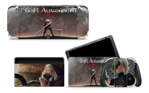 Skin Para Nintendo Switch Oled Modelo (10479nso) Nier