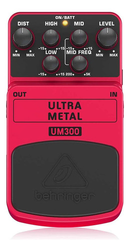 Pedal Behringer Ultra Metal Um300