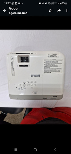 Projetor Epson X39 - 3500 Ansi Lumens - Semi Novo