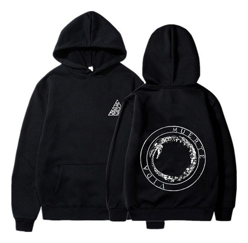 Buso Canserbero Hoddie Vida - Muerte Buzo Rap Canserbero 