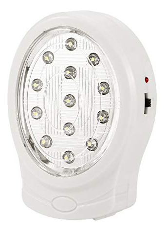 13 Led Recargable Luz De Emergencia Casera, Interruptor Auto