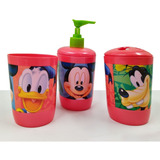 Set De Baño Mickey Mouse Original Marvel Hogar Decoración