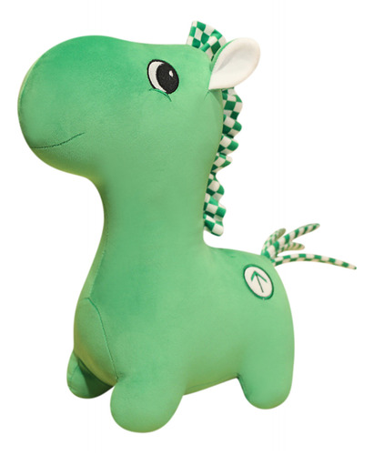 Colgante De Peluche Con Forma De Caballo Verde, Muñeca De Pe