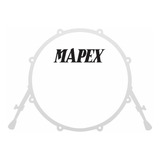 Adesivo P/ Bumbo Mapex Antiga 30cm - Vinil Premium Importado