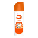 Repelente M0squito Off Family Naranja 177 Ml 