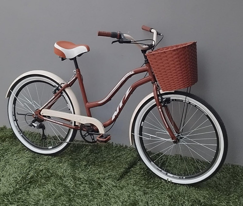 Bicicleta  Retro Ntz Beach Com Marcha Conforto