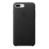 Funda Piel Alta Calidad Para iPhone 7 & 8 Negro E/g