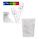 1000 Piezas Led Ultrabrillantes 5mm Pin Largo Paquete Leds