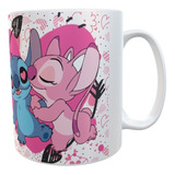 Taza  San Valentin Stitch