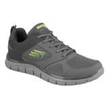 Tenis Skechers Deportivo Textil Hombre Memory Foam