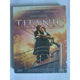 Blu-ray Titanic Duplo - Leonardo Dicaprio - Com Luva