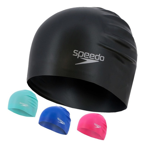 Gorro De Natación Speedo Long Hair Adulto Silicona Piscina