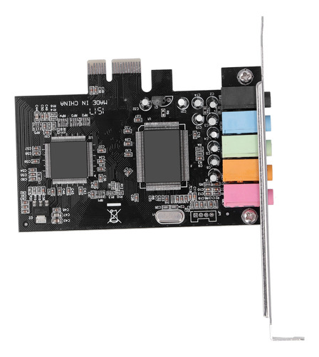 Tarjeta De Sonido Pci-e 5.1 Soporte Para Tarjeta De Audio Es