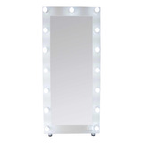 Espejo Hollywood Premium Lamparas Led Incluidas Mueble