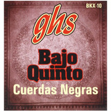 Ghs Bkx-10 Bajo Quinto - Recubrimiento De Color Negro Acero