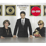 Vicentico Album Ultimo Acto Estuche Con Cd + Dvd Sellado