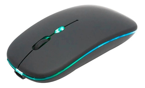 Mouse Gamer Inalambrico Recargable 2.4ghz Led Rgb Rx0045