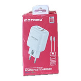 Cargador Doble De Pared Carga Rápida 20w Incluye Cable