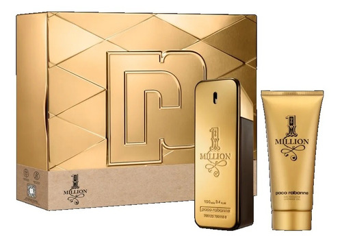 Kit Paco Rabanne 1 Million Masc 100ml + Gel De Banho 100ml