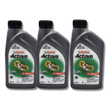 Aceite Castrol Actevo Sintetico 20w50 Motos 4t 3 Litros