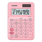 Calculadora De Mesa Casio Mini 10 Digitos, Rosa