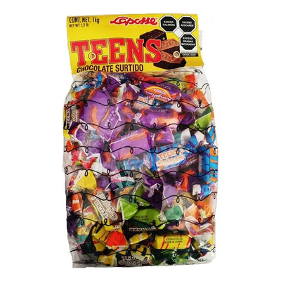 Chocolate Teens Surtido Laposse Bolsa De 1 Kg | Meses sin interés
