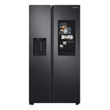 Nevecón Samsung Side By Side Family Hub 758 L Rs27t5561b1 Color Gris Oscuro 127v