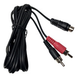 Cable 2 Plug Rca/ 1 Plug Mini Din 4c A 2c Zurich