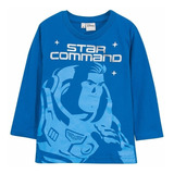 Remera Manga Larga Niños Buzz Lightyear Disney® Pelicula