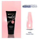 Polygel Powder Gel Acrygel Cherimoya Uv/led 50ml Colores Color 09 French Pink