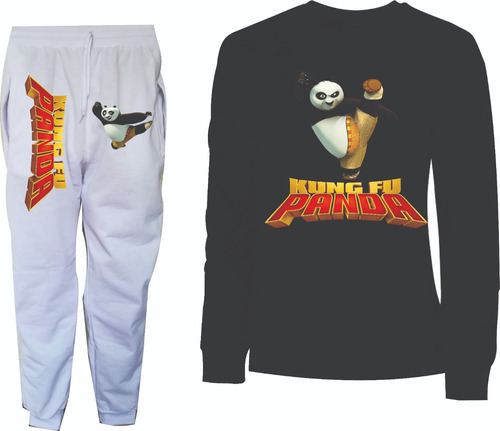 Conjuntos Cr Sudadera Y Jogger Kung Fu Panda