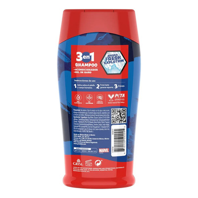 Grisi Kids, Avengers Shampoo 3 En 1, 300 Ml