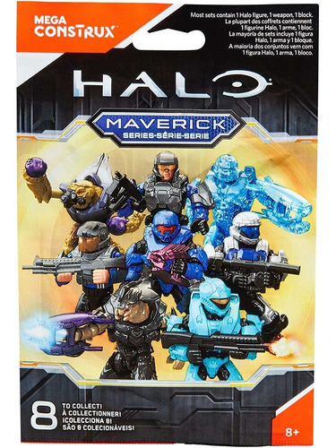 Halo Mega Construx Micro Figuras De Accion Maverick Series 