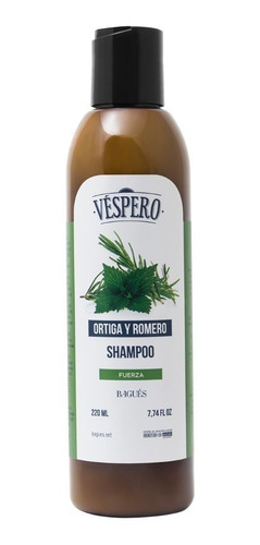 Shampoo Ortiga Y Romero  De Vespero By Bagués