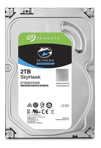 Disco Duro Seagate Skyhawk 2tb