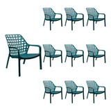 Set 10 Sillas Moderna Terra Mayoreo Restaurant Exterior Estructura De La Silla Verde Aqua Asiento Verde Aqua