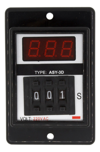 Temporizador Digital 999 Seg 220 Vac (asy-3d)