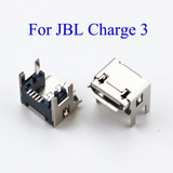 2 Conectores Micro Usb Carga De Caixa De Som Jbl Charge 3 