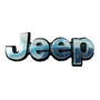Emblema Letra Jeep Cherokee Generico Aluminio Sin Adhesivo Jeep Cherokee
