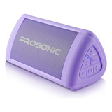 Prosonic Bt3 - Altavoz Bluetooth Inalámbrico Portátil Con So Color Púrpura 110v