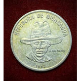 Moneda 50 Centavos Nicaragua 1983 1983 Km 42a Sandino Morir