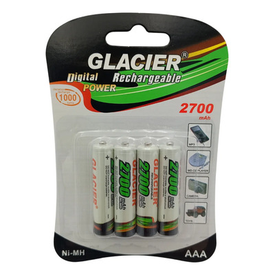 Pilha Recarregável Aaa Palito 2700mah 4 Unidades | MercadoLivre
