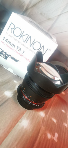Lente Rokinon 14mm T3.1 Cine Ed As If Umc Montura Nikon F