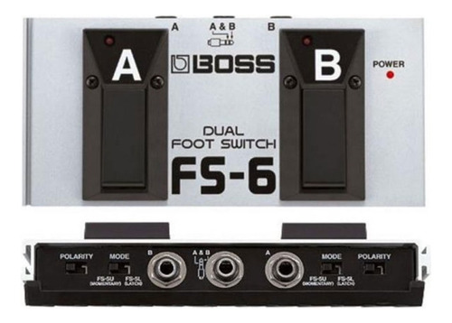 Boss Pedal Footswitch Amplificador Guitarra Eléctrica Fs-6