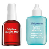 Kit 01 Sally Hansen Insta Dry + 01 Removedor De Cutícula 