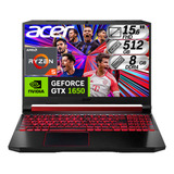 Portátil Gamer Acer Nitro5 Ryzen5 Ram 8gb 512gb Gtx 1650