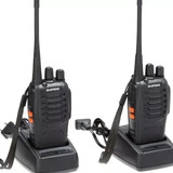 Pack 2 Radio Walkie Talkie Bf-777s  Color Negro