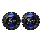 Bocinas Para Carro Boss Be654 6.5  - Blue Light, 300w, 4 V