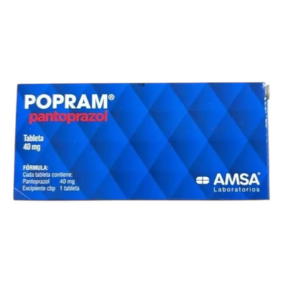 Popram Pantoprazol 28 Tabletas De 40 Mg | MercadoLibre