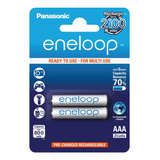 Pila Panasonic Recargable Eneloop Aaa 800mah - Blister X2